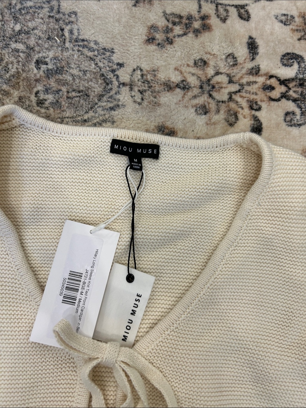 NWT Neuflora/Worth Collective cardigan - Picture 2 of 7
